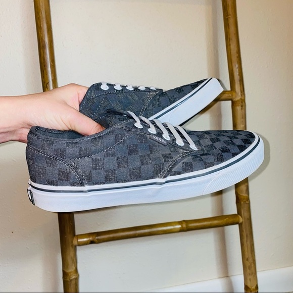 Vans Shoes - Vans women’s 10 sneakers shoes checker gray